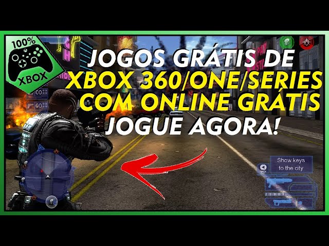 Jogos GRÁTIS com ONLINE GRÁTIS no XBOX 360, ONE e SERIES X